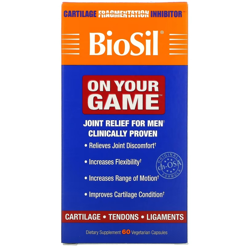 BioSil, On Your Game, 60 Vegetarian Capsules