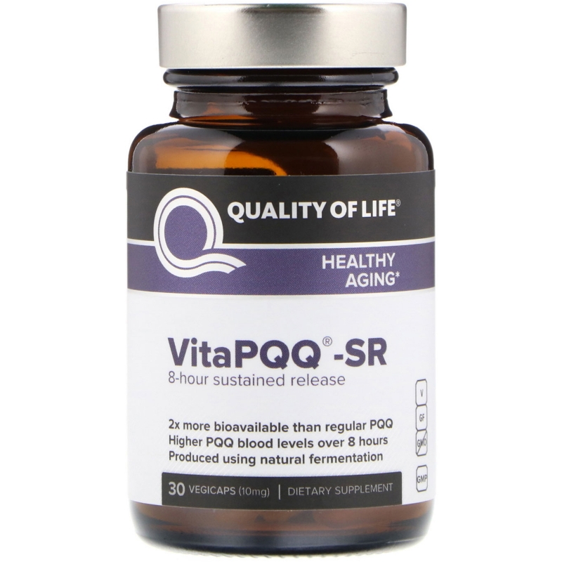 Quality of Life Labs, VitaPQQ -SR, 30 Veggie Caps
