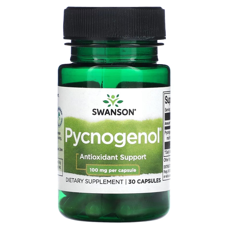 Swanson, Pycnogenol, 100 mg, 30 Capsules